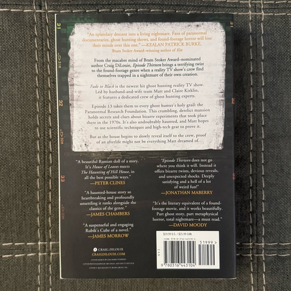 Episode Thirteen by Craig DiLouie Paperback Novel - Picture 2 of 4